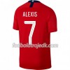 Chile Alexis Sanchez 7 Hjemme Copa América 2019 - Fodboldtrøjer(S/S)